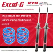 Rear KYB EXCEL-G Shock Absorbers + Sport Low Coil Springs for NISSAN Skyline R33