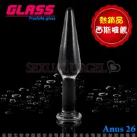 在飛比找蝦皮購物優惠-GLASS-極細肛塞-玻璃水晶後庭冰火棒(Anus 26) 