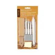 Sinoart 9pcs Drawing Tools Set - Shade, Sharpen, Blend and Erase!
