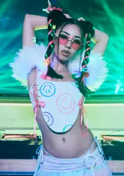 [Ivy Berlin] Rainbow Smile Corset Top