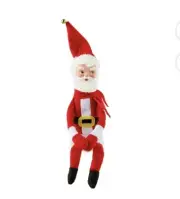 Mr. Christmas Knee Hugger 6.5” Santa Claus 2024 Retro Style