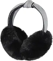 [XINCHIA] Foldable Ear Muffs Women Winter Warm Earmuffs Adjustable Plush Headband Earmuff Plush Fluffy Earmuffs Big Ear Warmers Fleece Faux Fur Ear Warmer Windproof Ear Covers for Women