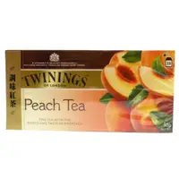 在飛比找i郵購優惠-【Twinings】唐寧茶 香甜蜜桃茶(2g*25入) 2g