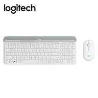 在飛比找誠品線上優惠-logitech羅技MK470超薄無線鍵鼠組/ 珍珠白