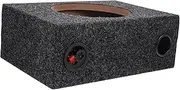 VINTORKY Box Car Audio Modification DIY 8 Inch Speaker Box Subwoofer Sealed Enclosure Sealed Subwoofer Enclosure Carpet Car Speakers Area Rugs Car Subwoofer Enclosures Refit Wood