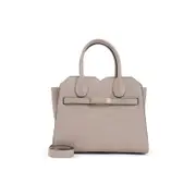 [Valextra] Valextra-Sahara Calf Leather Milano Mini Handbag-Donna OS OS