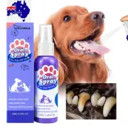 Care Bad Breath Teeth Cleaning Breath Freshener Plaque Removing Dog Spray Oral