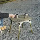 Folding Camping Table Small Side Table Lightweight for Tailgating Party