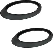 NEGRO Antenna Base Gasket,Fit for Vw, Fit for Bora, Caddy Golf Passat Polo Variant Passat Repair Roof Seal Rubber Foot Antenna Seal Kit(2pc)