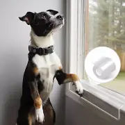 Door Protector from Dog Scratching, Window Sill Protector, Clear Sided Shield Pr