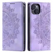For iPhone 13 Case ic Imprinted Stand PU Leather Phone Cover