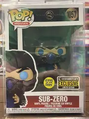Sub-Zero (GW) #1057 EE Exclusive Funko PoP! Mortal Kombat FREE PROTECTOR