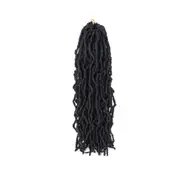 Long Faux Locs Crochet Hair 36Inch Synthetic Curly Hair Crochet Braids Goddess Soft Locs Dreadlocks Hair Extensions