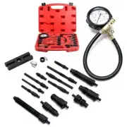 Ozoffer 17Pcs Diesel Engine Compression Tester Kit Tool Set Automotive Compresso