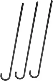 3pcs Halloween Costume Cane for Black Magician Crutch Prop for Dance Cosplay and Themed Parties Safe Easy to Use Walking Stick for Creative Role