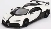 Truescale TSM 1:43 Scale Bugatti Chiron Pur Sport White (Diecast)