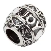 Sterling Silver Trinity Knot Joy Bead