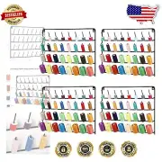 Elegant 4 Pack Metal Thread Holder for Sewing & Embroidery – Wall Mounted