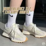 正品NEW BALANCE 327 CREAMY 復古風 奶油米白 男女款 MS327KC1