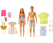 Barbie and Ken Convertible Car and Pool Gift Set