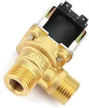 Brass DC24V G1/2 Normal Closed Pilot Operated Water Inlet Electric Solenoid Valve for Water Supply Applications