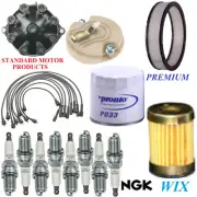 Tune Up Kit Filters Cap Wire Plugs For PONTIAC LEMANS V8 7.5L 1973