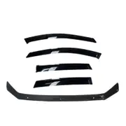 Bonnet Protector + Window Visors Weather shields to suit Ford Ranger NEXT GEN 2022-2024