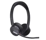 Yealink WH64 Hybrid Dual UC DECT Wireless Headset, DECT Bluetooth Hybrid Wireless Technology, 3-Mic Noise Cancellation, UC Certified, Dongle WDD60 WH64-D-UC-H