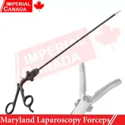 Maryland Curved Dissecting Forceps 2mm x 10mm Laparoscopic Forceps Laparoscopy