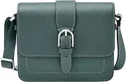 [FOSSIL] Women's Blue Leather Zoey Crossbody Bag