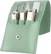 Nail Clippers Set Manicure Set, 7 Pieces Nail Clippers Pedicure Kit, Stainless Steel Travel Nail Kit Professional Grooming Kit, Manicure Kit with Portable Travel Pack Nail Clippers Portable Set