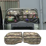 Camo Pattern Car Tail Window Storage Bag Tidy Bag For Land Rover Defender 2020+ (for: Land Rover)