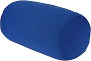 Micro Bead Roll Cushion Super Soft Travel Home Sleep Neck Support Bolster Tube Pillow Squishy Cushion Back Head Suppport Column Cushions for Stress Relief Relaxing(Blue)