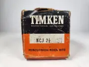 Timken 2.5" MCJ Rock Bit Carbide Tip Drilling Mining Tool NOS w/ Box USA