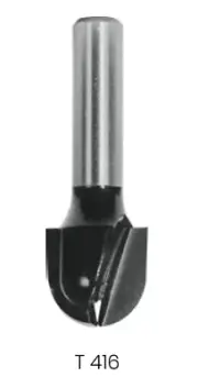 CARBiTOOL Core Box Router Bit T416