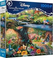 Ceaco - Disney - Thomas Kinkade - Alice in Wonderland - 1000 Piece Jigsaw Puzzle