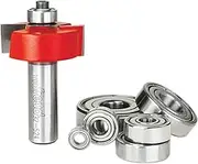 Freud Rabbet Moulding Set 1/2in Cutting Height 1/2in Shank - 7 Cutting Heights
