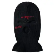 3 Hole Ak47 Ski Mask Full Face Warm Balaclava Winter Warmer Outdoor Sports Th...
