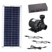 50W Solar Water Pump 800L/H DC12V Solar Water Fountain Pump Low Noise for3387