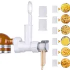 Kitchen Aid Stand Mixer Pasta Maker With 6 Different Shapes Cleaning Brush New