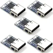 DEWIN Trigger Module, 5pcs USB-C PDC004 PD 12V DC Fixed Voltage Power Trigger Module 5A Type-C Female Input, DEWINzs91fu2exi