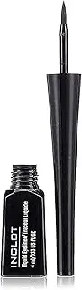Inglot Liquid Eyeliner, High Intensity Pigments, Precise, Ultra-Fine Applicator, Quick Drying Liquid Eyeliner, Smudge-Free, Matte Finish, Perfume-Free, Cruelty-Free, 4 ml : 25