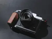 Wooden L Type Bracket Tripod Quick Release Grip Handle for Fujifilm XT5 Camera