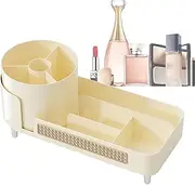 Nuyhadds Rotating Cosmetic Organiser, Rotating Cosmetic Organiser - 360 Rotating Cosmetic Storage Box - Makeup and Perfume Organiser, Countertop Skincare Organiser with Multiple