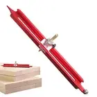 Aluminum Alloy Profile Scribing Ruler Precise Woodworking Contour Copying
