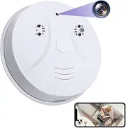 sakalaka HD 1080P Spy Camera Smoke Detector Mini Hidden Camera WiFi Night Vision and Motion Detection Spy Camera Mini Video Recorder for Nanny Camera Home Office Safey iOS/Android Supported