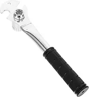 SUPVOX Bike Crank Removal Tool Spanner Wrench for Mountain Road Bikes Multi Functional Carbon Steel Bicycle Repair Tool Lightweight Portable Design for Quick Repairs