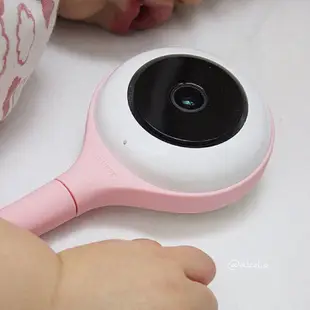 Lollipop棒棒糖智慧型嬰兒監視器/1080P/Smart Baby Camera(棉花糖粉)