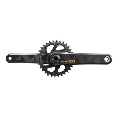 SRAM XX1 Eagle BB30 175mm Crankset Black/Gold with 32T X-Sync 2 Direct Mount Cha