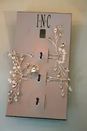 Bridal, Prom Pearls Clear Beads & Rhinestones With Copper Wire Hair Bobby Pins
